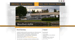 Desktop Screenshot of hotelkristina.fi