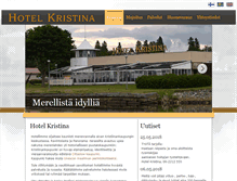 Tablet Screenshot of hotelkristina.fi
