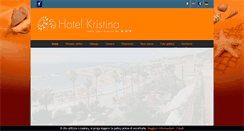 Desktop Screenshot of hotelkristina.com